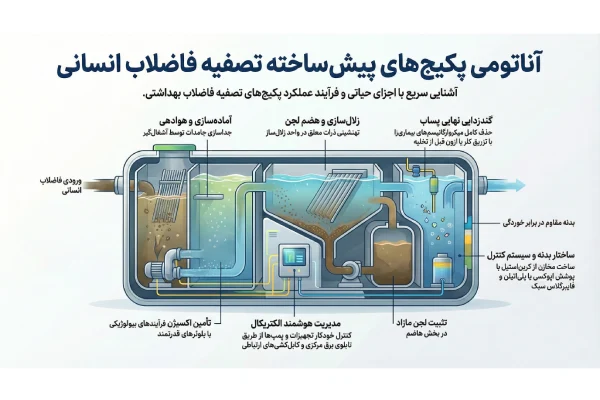 آناتومی پکیجهای تصفیه فاضلاب