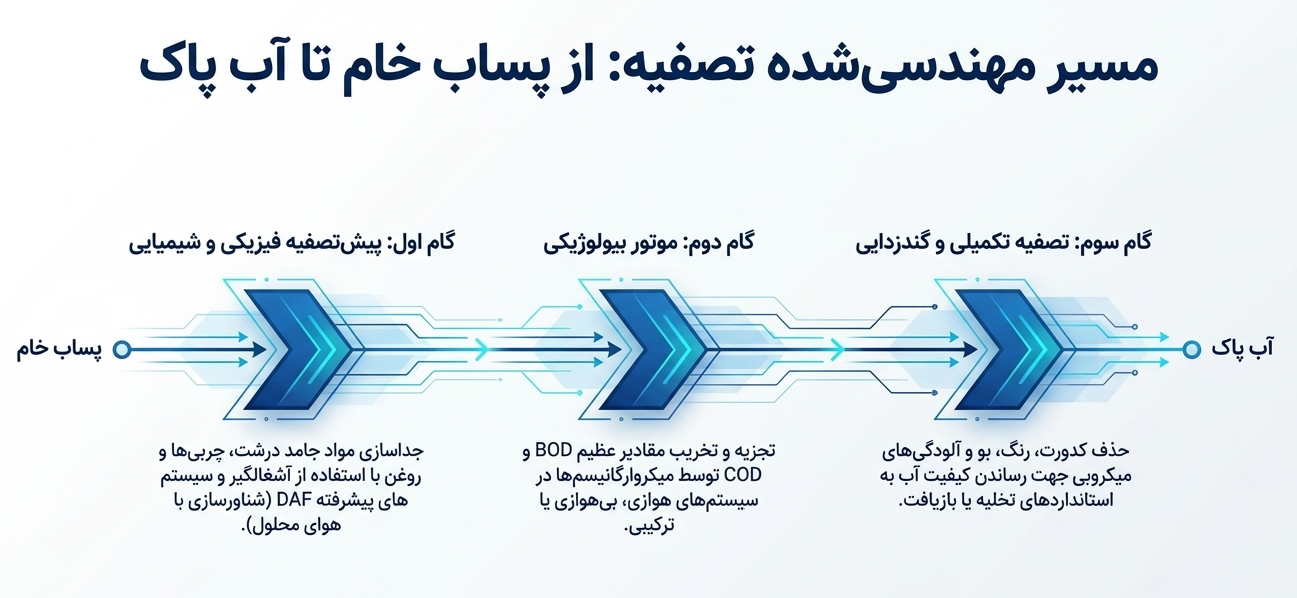 روش‌های تصفیه فاضلاب صنایع لبنی