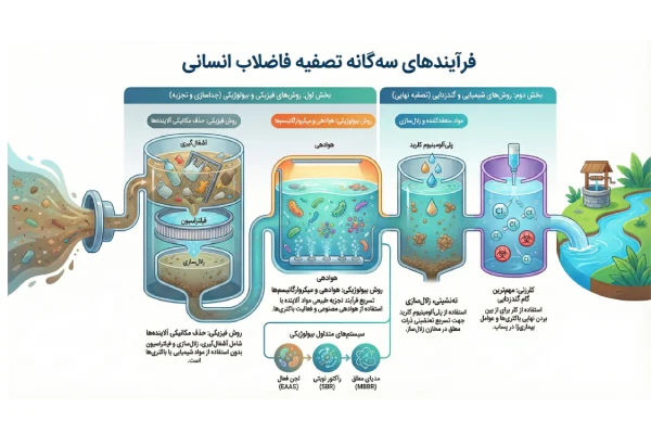 فرآیندهای تصفیه فاضلاب