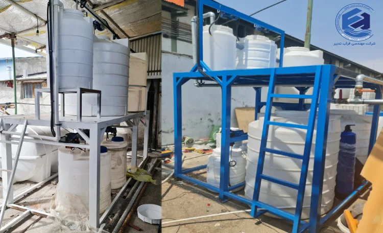 پکیج تصفیه فاضلاب قالیشویی