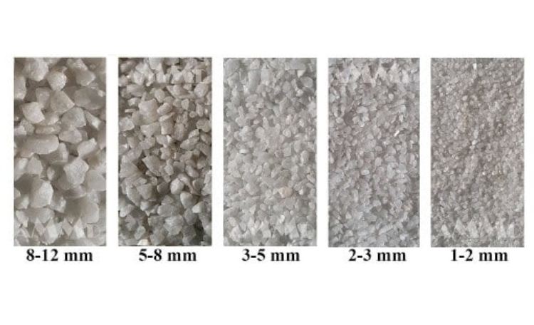 دانه بندی سیلیس