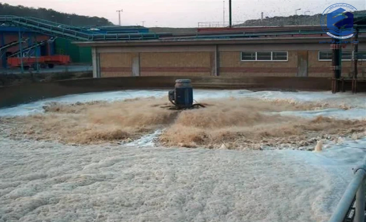 دلایل تولید کف در تصفیه فاضلاب