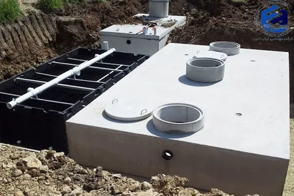 اجزای سپتیک تانک بتنی
