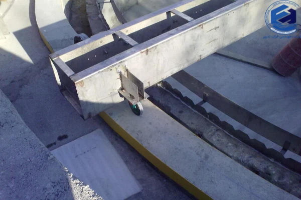 انواع پل لجن روب در تصفیه فاضلاب